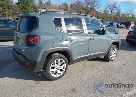 2018 Jeep Renegade Latitude 4X4 from USA, damaged, VIN ZACCJBBB9JPG76401
